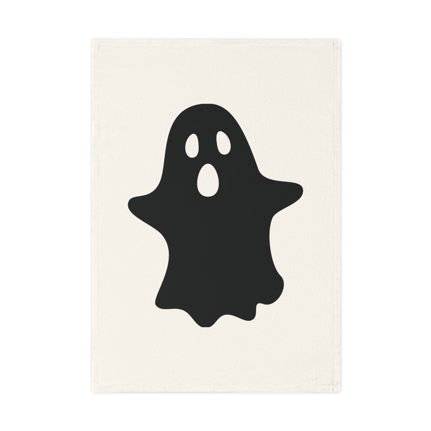 Ghost Scary Halloween Torchon en coton biologique, 50 x 70 cm, torchon de cuisine écologique, torchon de salle de bain