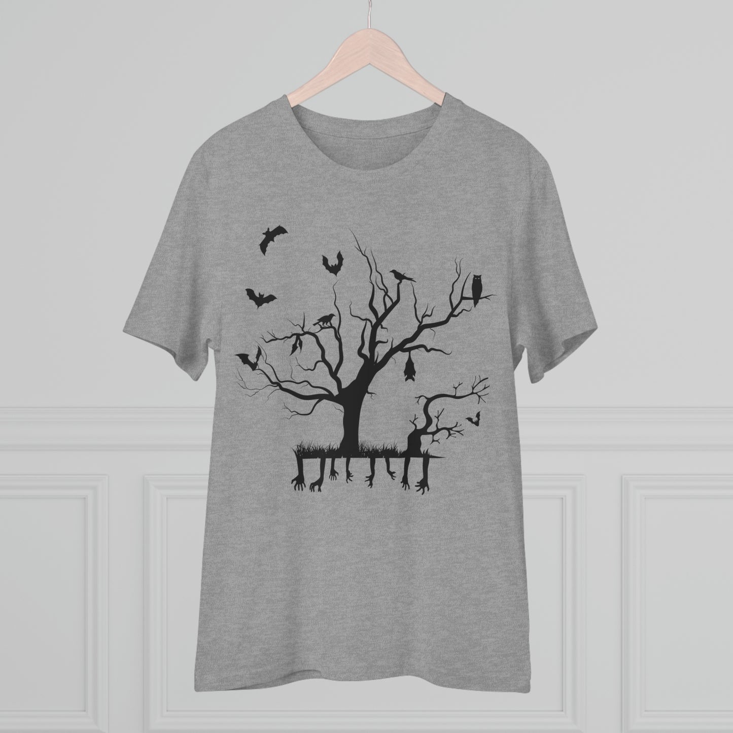 T-shirt Créateur Organique Branche d'Halloween - Unisexe