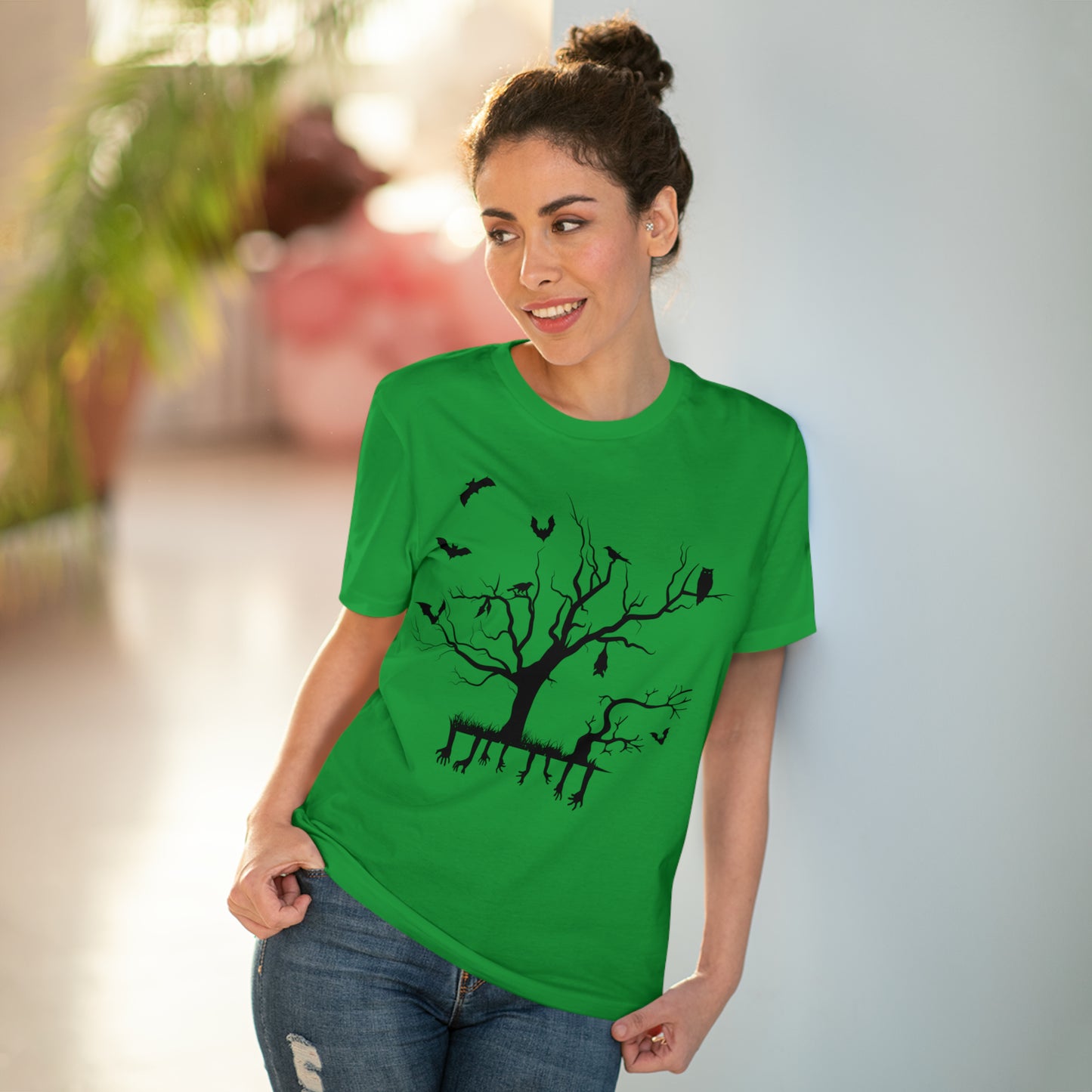 Halloween Branch Organic Creator T-shirt - Unisex