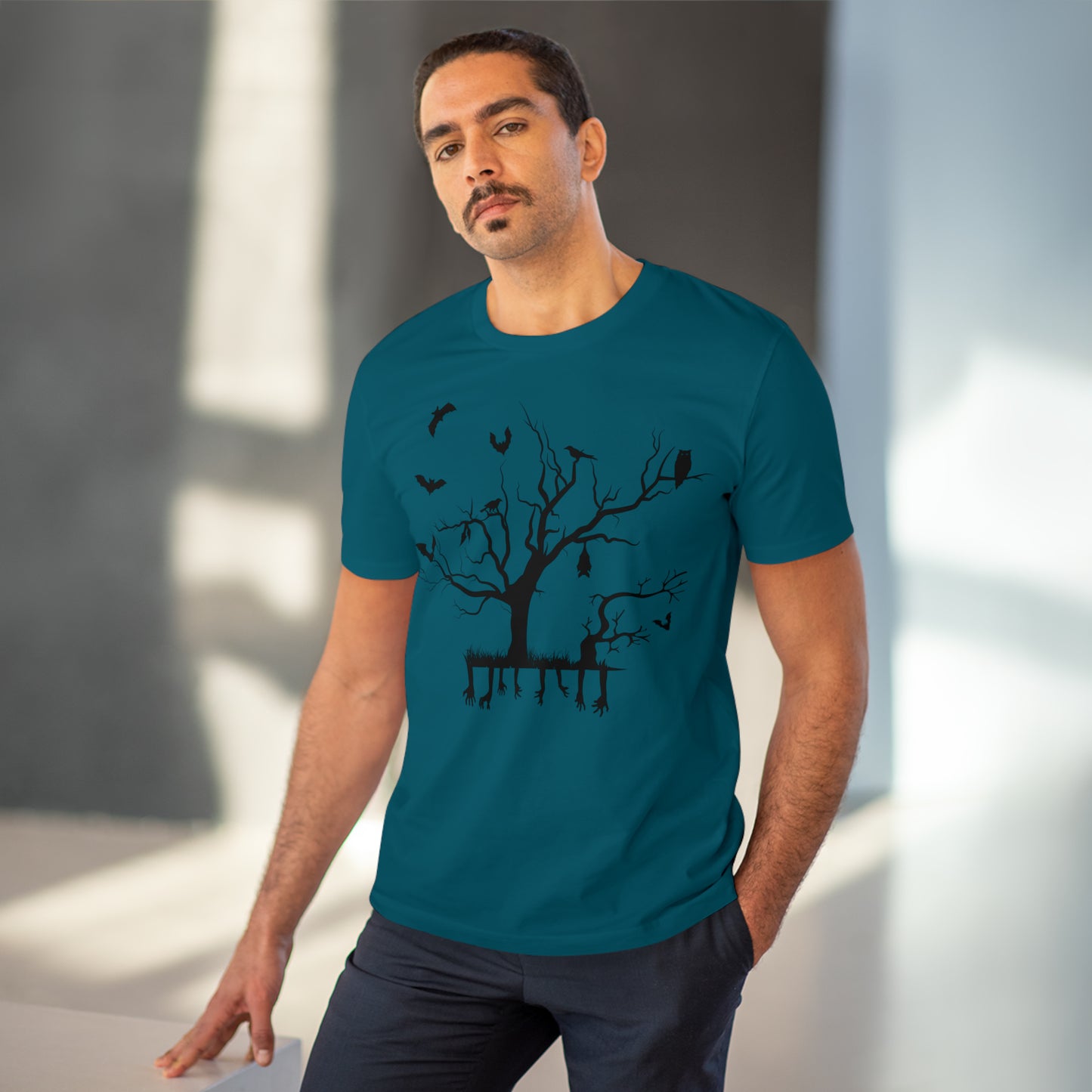 Halloween Branch Organic Creator T-shirt - Unisex