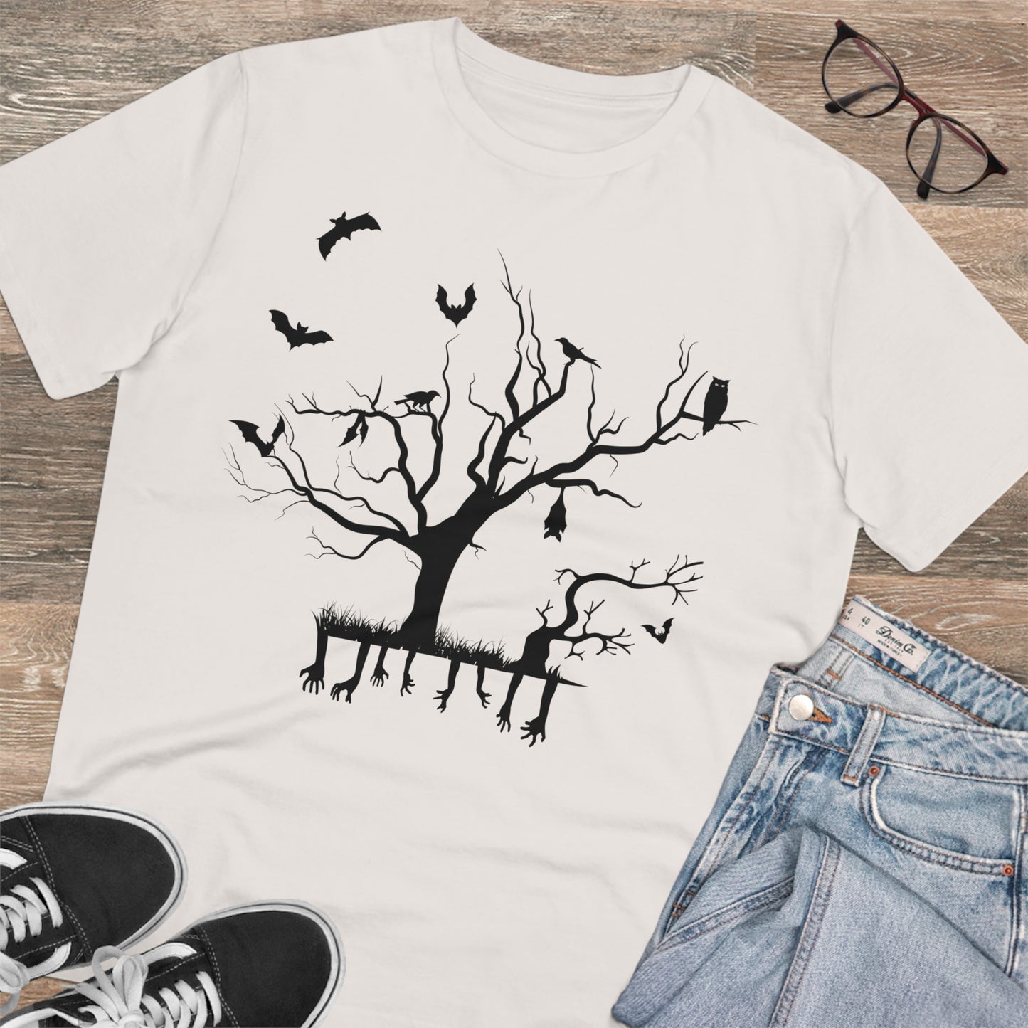 Halloween Branch Organic Creator T-shirt - Unisex