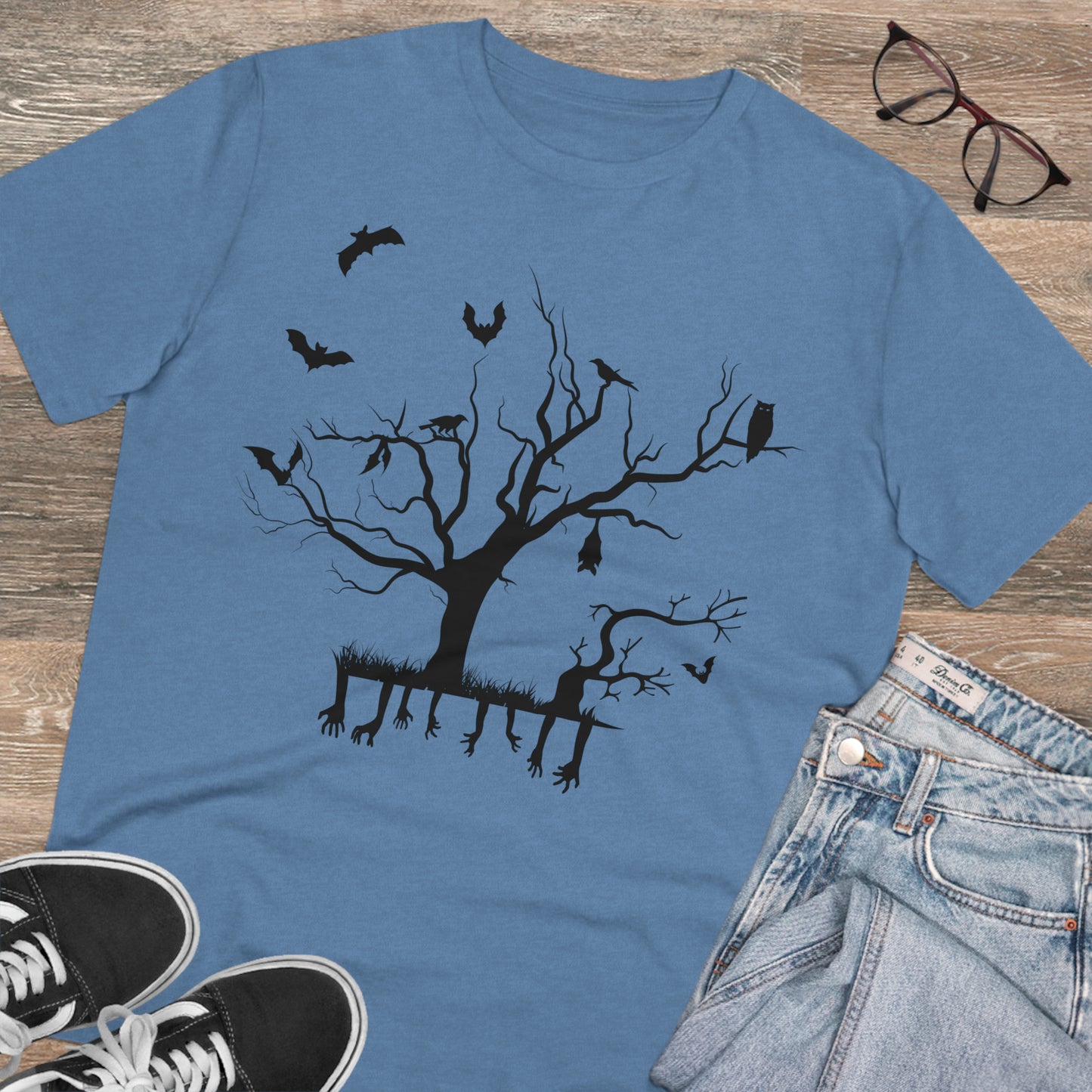 Halloween Branch Organic Creator T-shirt - Unisex