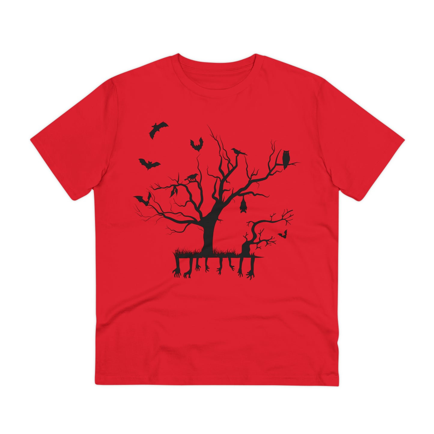 T-shirt Créateur Organique Branche d'Halloween - Unisexe