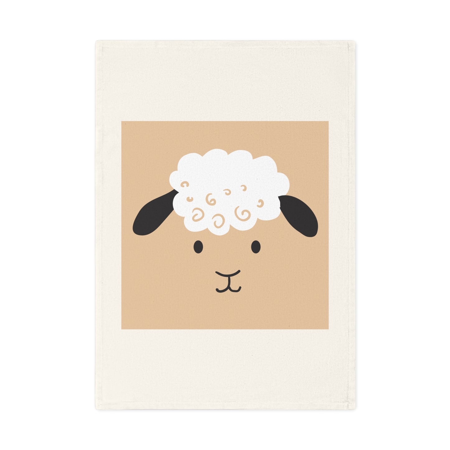 Torchon en coton biologique Sheep Relationsheep, 50 x 70 cm, torchon de cuisine écologique, torchon de salle de bain