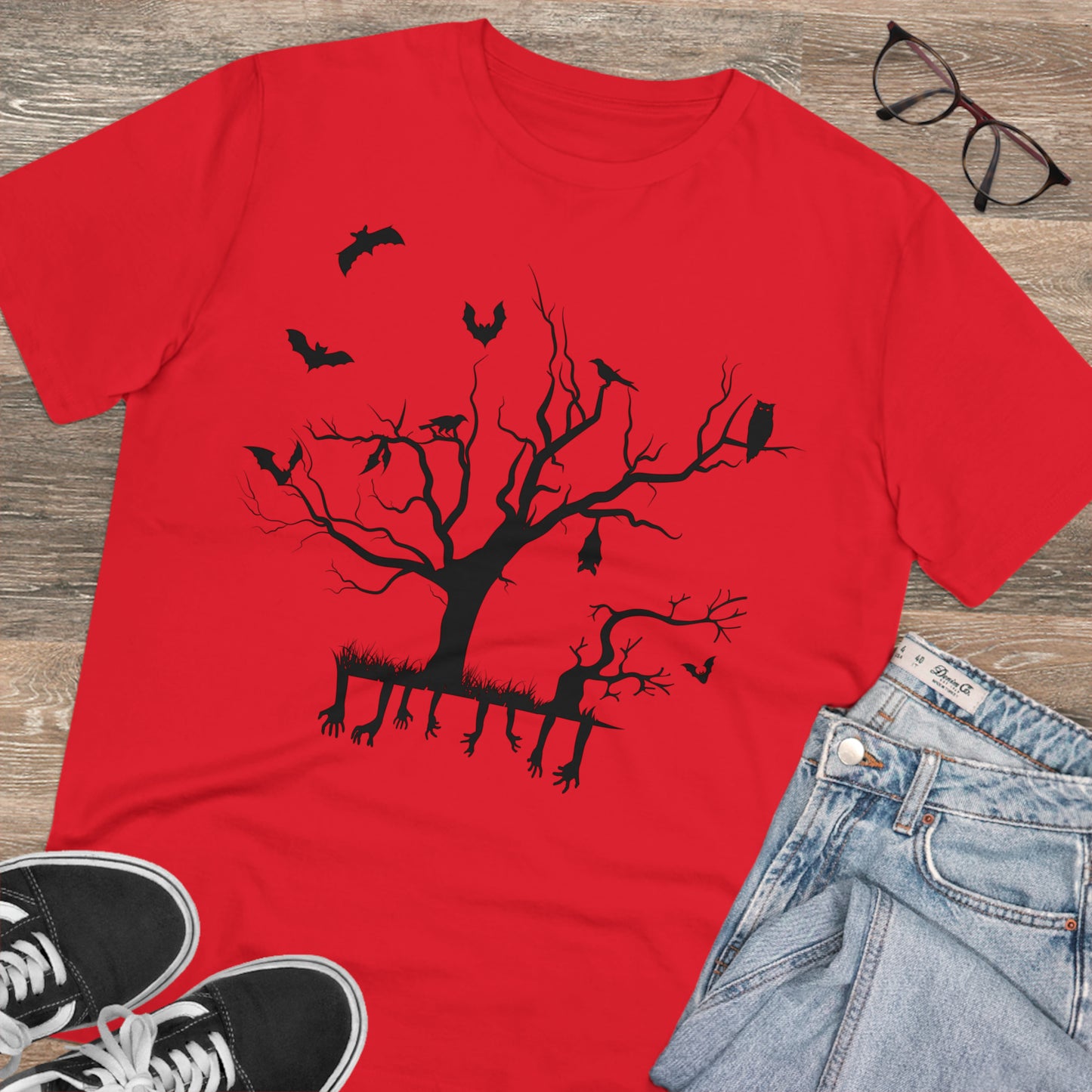 Halloween Zweig Bio Creator T-Shirt - Unisex