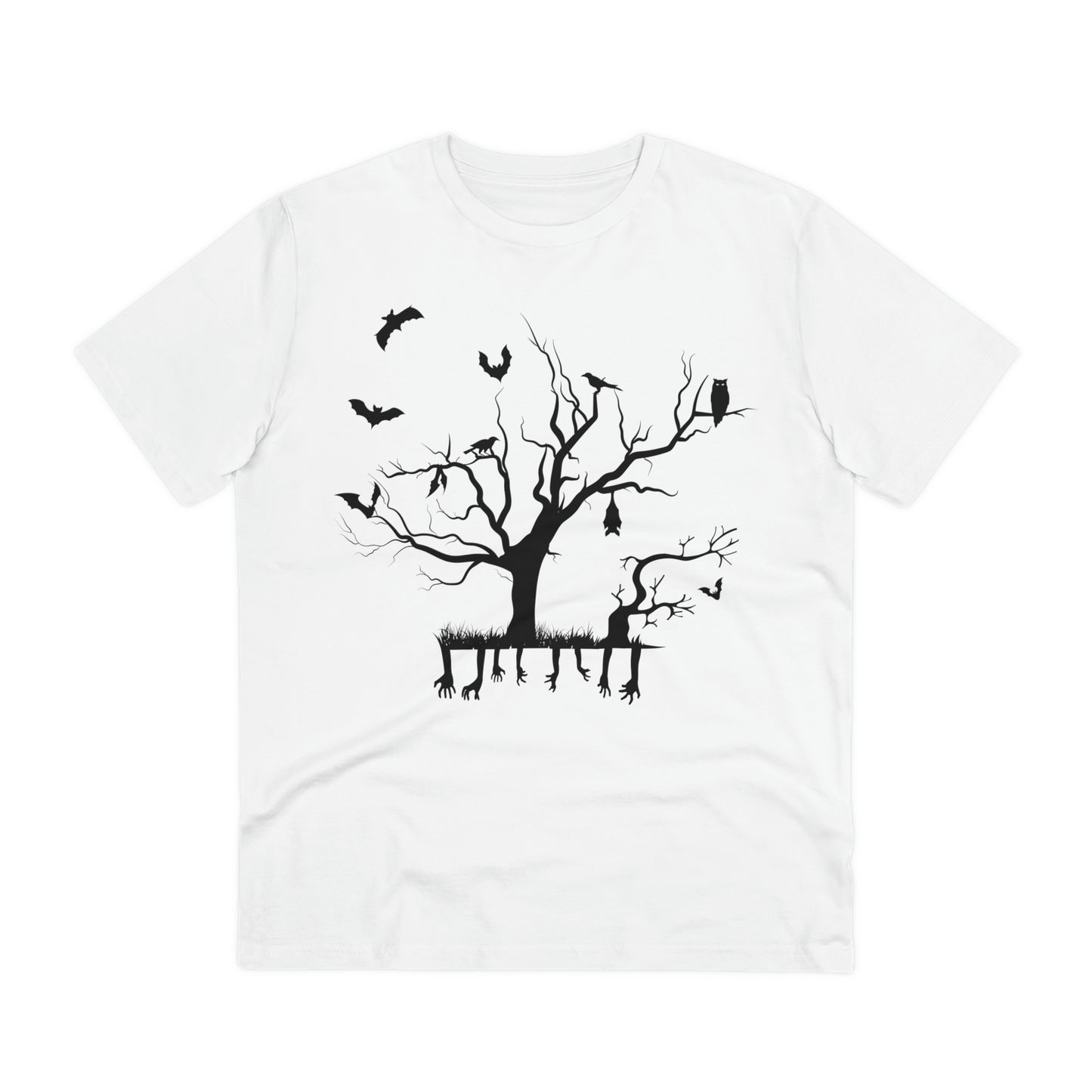 T-shirt Créateur Organique Branche d'Halloween - Unisexe