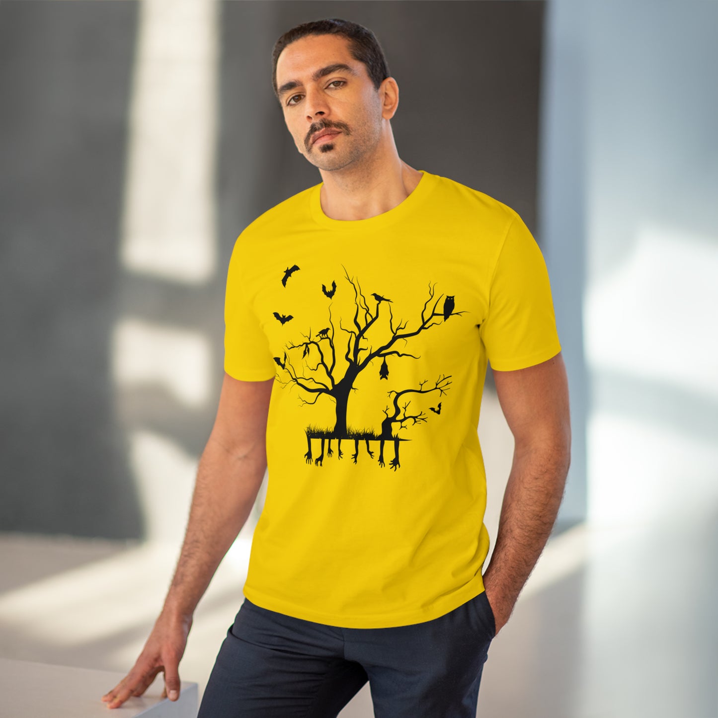 Halloween Branch Organic Creator T-shirt - Unisex