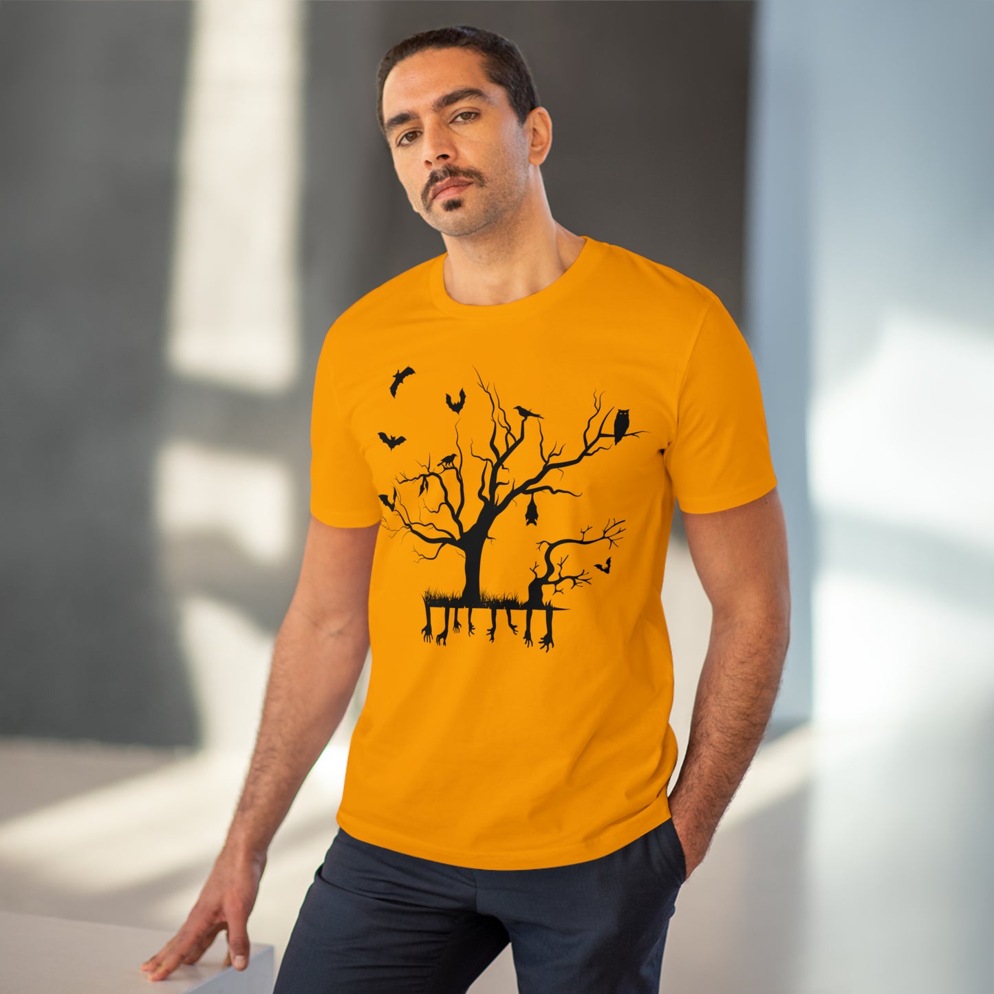 Halloween Zweig Bio Creator T-Shirt - Unisex